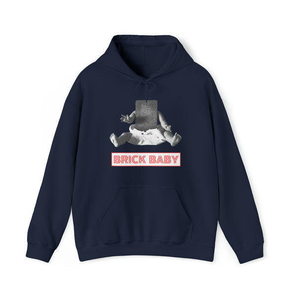 Brick Baby - Heavy Hooded Sweatshirt