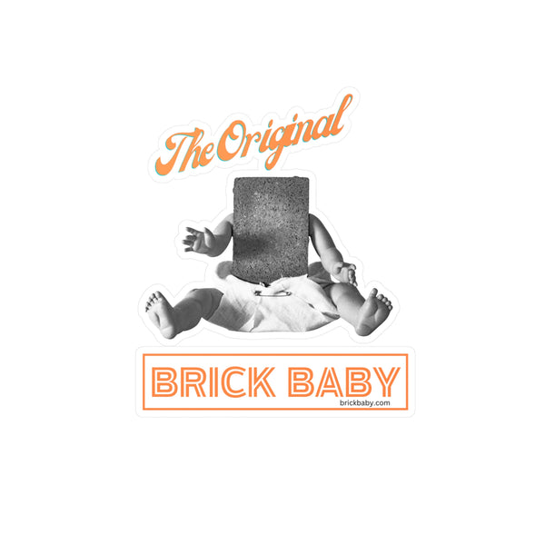 The Original Brick Baby - Vinyl Decal