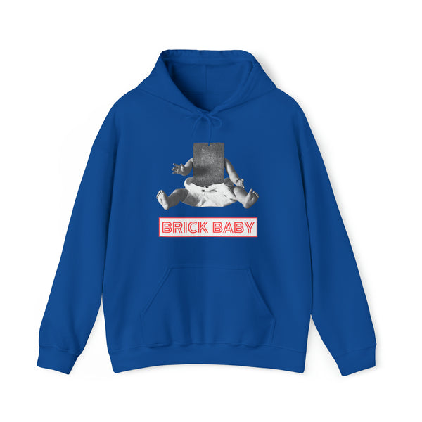 Brick Baby - Heavy Hooded Sweatshirt