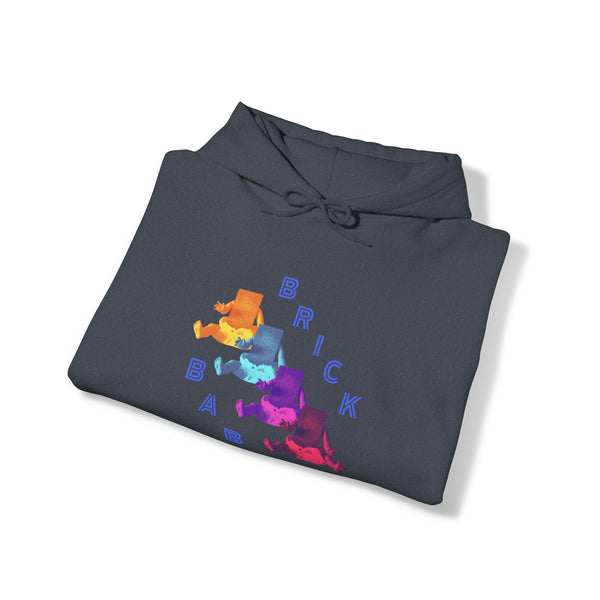 Multicolor Brick Baby - Heavy Hooded Sweatshirt