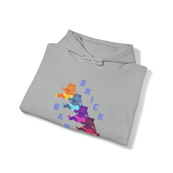 Multicolor Brick Baby - Heavy Hooded Sweatshirt